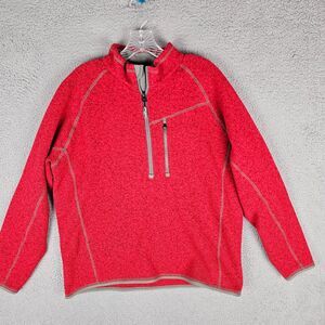 Arborwear Men’s Staghorn Fleece Pullover Heathered 1/2 Zip Size XL